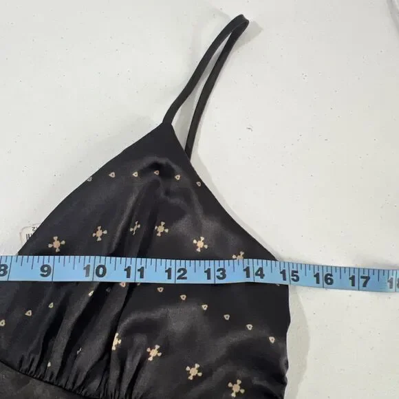 XX3‎ Mini Dress Womens S Black Floral Babydoll - Picture 6 of 11